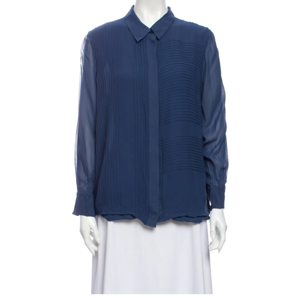 Tory Burch Tops - 100% silk Tory Burch button down top